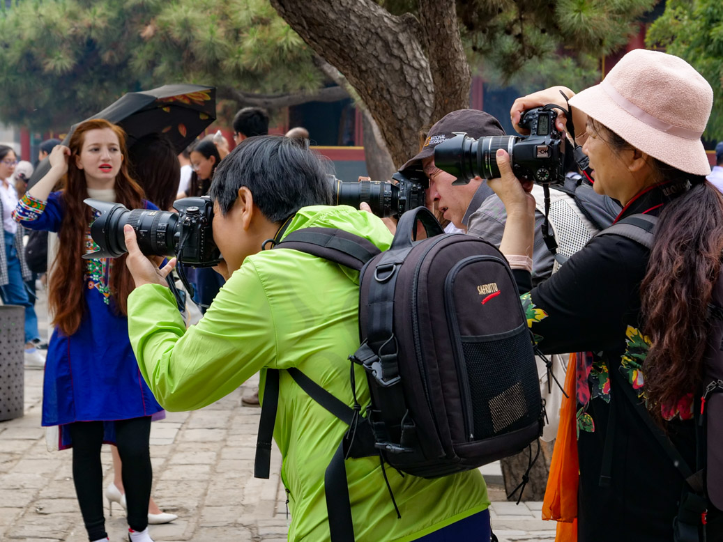 Beihai Park, Beijing, China, CHN, Person X., ShiChaHai