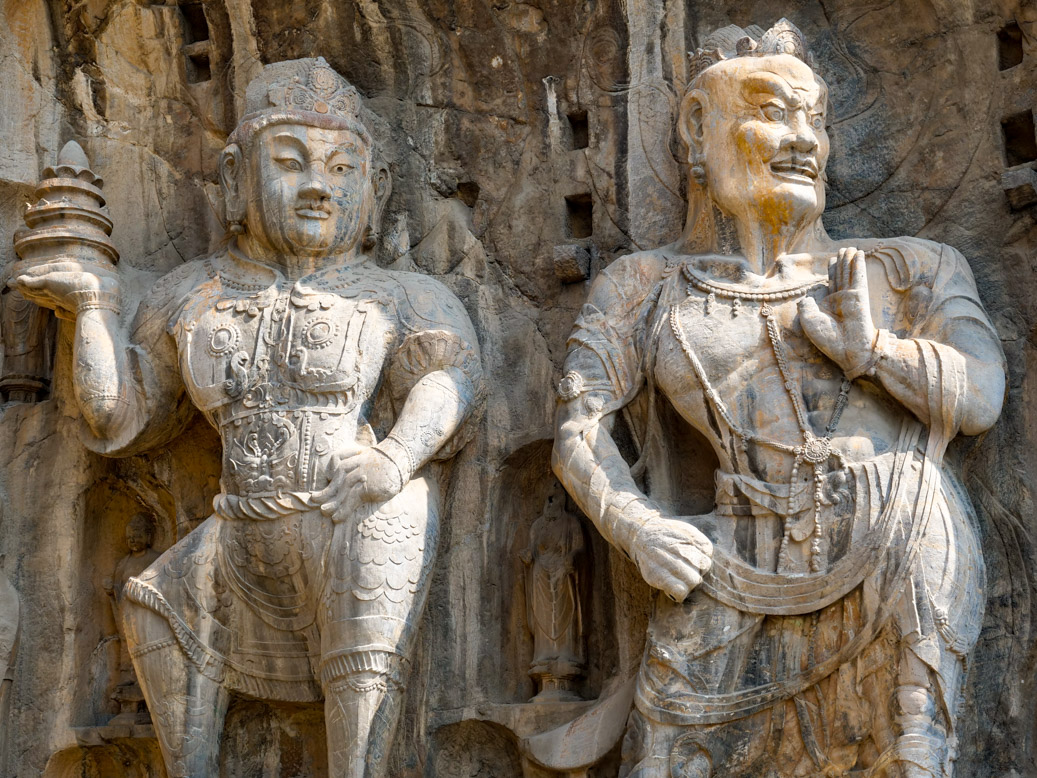 China, CHN, Figur X., Henan Sheng, Longmencun, Qianxisi Cave
