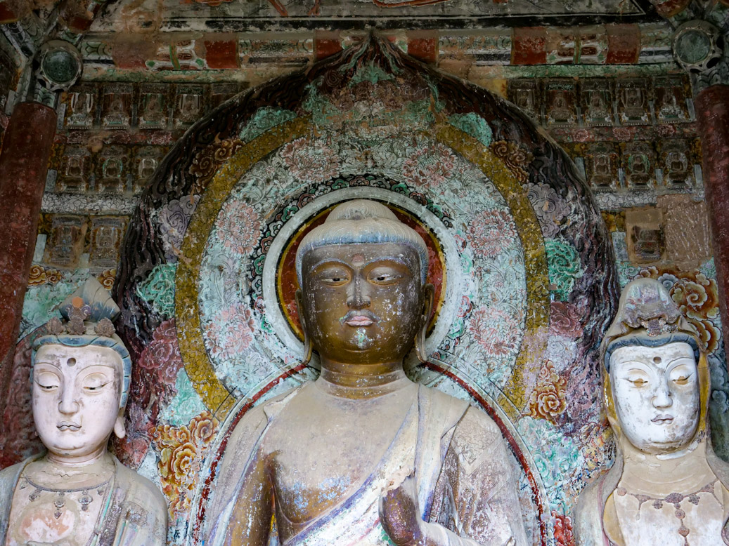 Caotan, China, CHN, Gansu Sheng, Yanjiagou* Naijishan Höhlentem