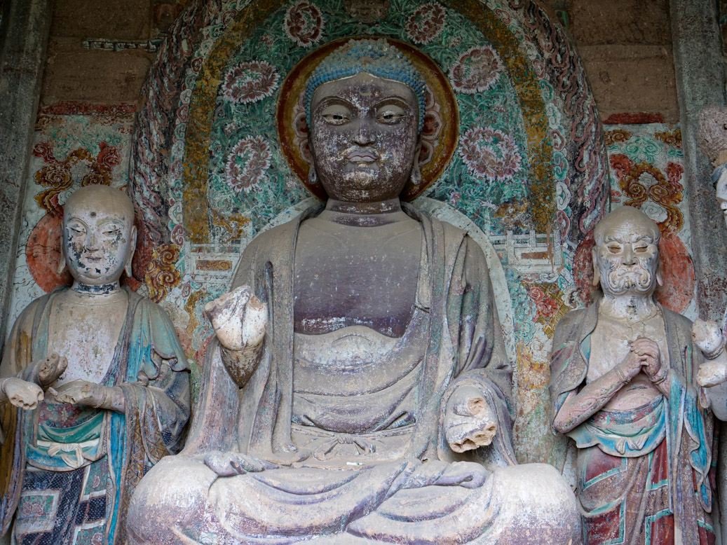 Caotan, China, CHN, Gansu Sheng, Yanjiagou* Naijishan Höhlentem