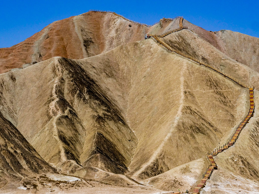 China, CHN, Gansu Sheng, Hongshanwan, Zhangye Colorful Danxia Sc
