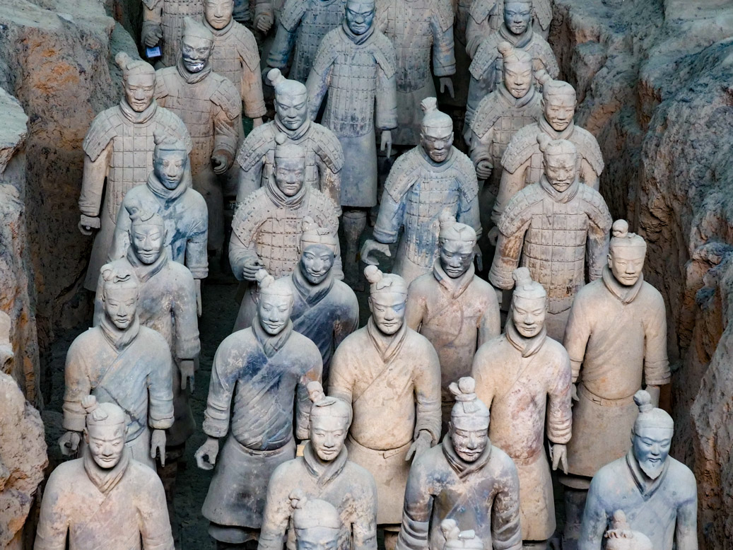 China, CHN, Figur X., Qinyongguan, Shaanxi Xi'an Terracotta Arme