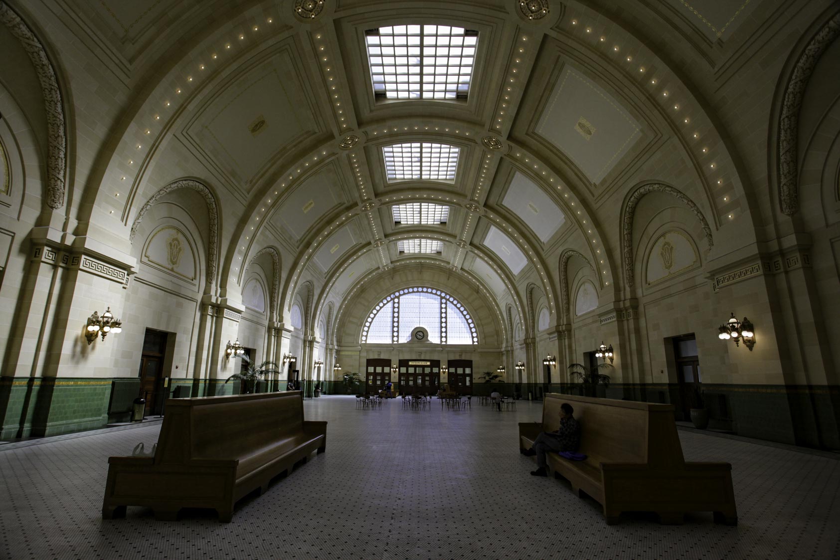 Pioneer Square, Seattle, Washington, Vereinigte Staaten, USA